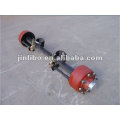 8T Agriculture Trailer AXLE 8 Studs Solid Square Beam